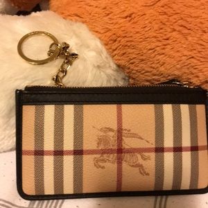 Authentic Burberry coin purse or key holder